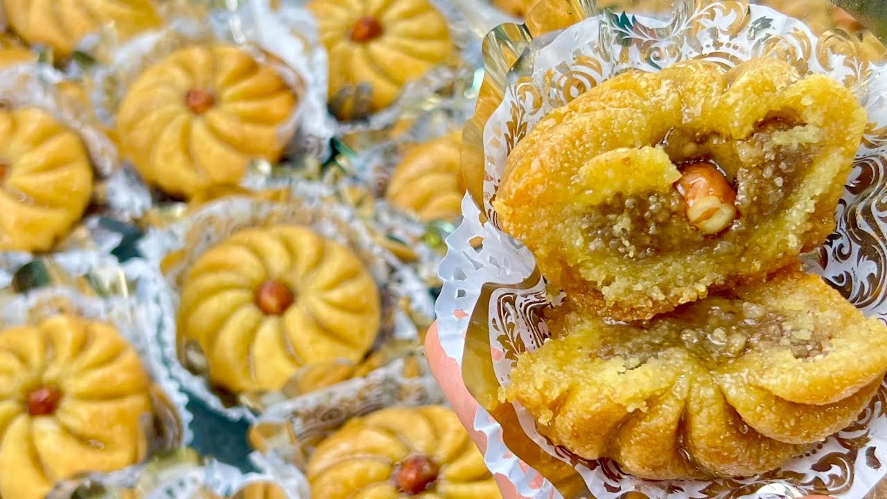 جيبي كاس وارواحي تتعلمي 28حبة مقروط الوردة في الكوشة تقول عليه قلب اللوز  معسل للقلب