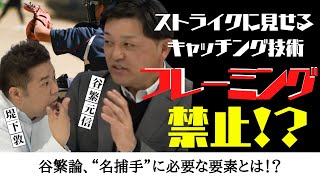 最強 キャッチャー 谷繁元信 論、名 捕手 に必要な要素とは。ストライクに見せる キャッチング技術 “ フレーミング ” は禁止！？ 　＜ 日本 プロ野球 名球会 ＞