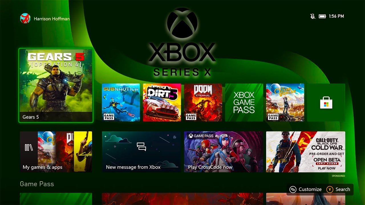 Xbox series как покупать игры. Xbox Series x базука. Xbox Series x dashboard. Меню Xbox Series x. Xbox Series x игры.
