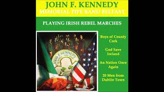 John F Kennedy Memorial Pipe Band Belfast - Playing Irish Rebels Marches