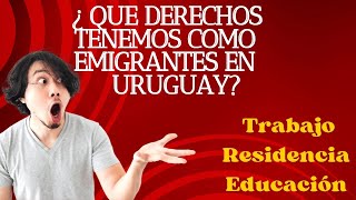 ¿Como son los trámites de Residencia en #uruguay para los Cubanos¿ ¿Que derechos tienen¿