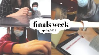 finals week spring 2021 | vlog | washington university in st louis