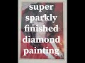 super sparkly completed diamond painting diamond art beautiful ab drills molly dog shiny diamonds