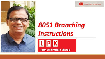 8051 Branching Instructions