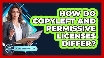 How Do Copyleft and Permissive Licenses Differ?