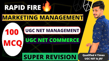 Top 100 Marketing Management mcq questions and answers