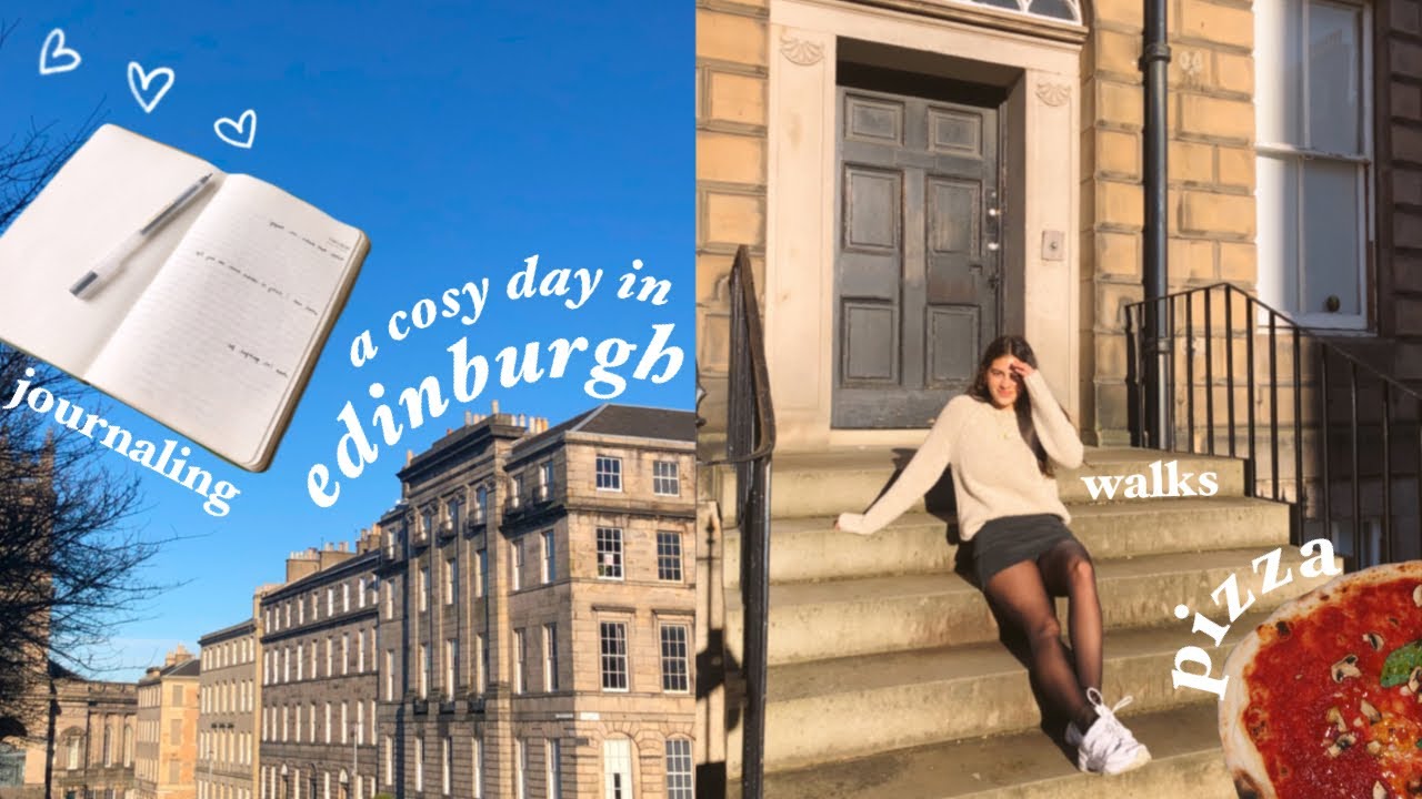 Уютный день в Эдинбурге | ведение дневника, учёба и пицца 🍕