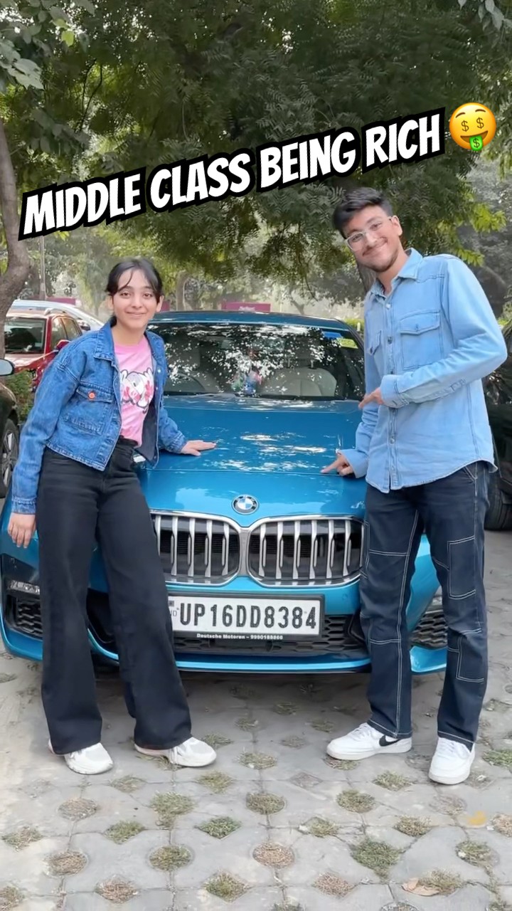Middle Class Show Off ?? #shorts #funny #bmw