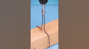 Awesome Idea - How to Twist a Wire #shorts