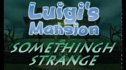 Luigi's mansion - Something strange - animation