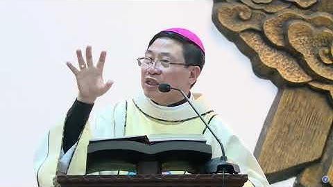 VÂNG PHỤC NHƯ THÁNH GIUSE   Đức cha Đaminh Đặng Văn Cầu, Gm Thái Bình