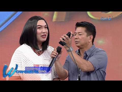 Wowowin: Kris Aquino impersonator, naka-phone patch si Kris Aquino!