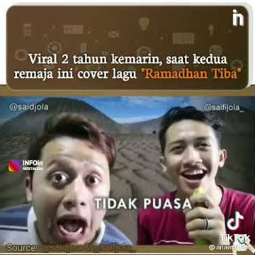 viral!!!! lagu ramadhan tiba lucu kocak😂😂😂