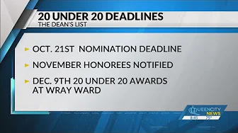 Charlotte's 20 under 20 award presented by The Dean's List thumbnail