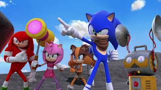 sonic boom сборник серий 9-16  познавательный мультик для детей. 12+