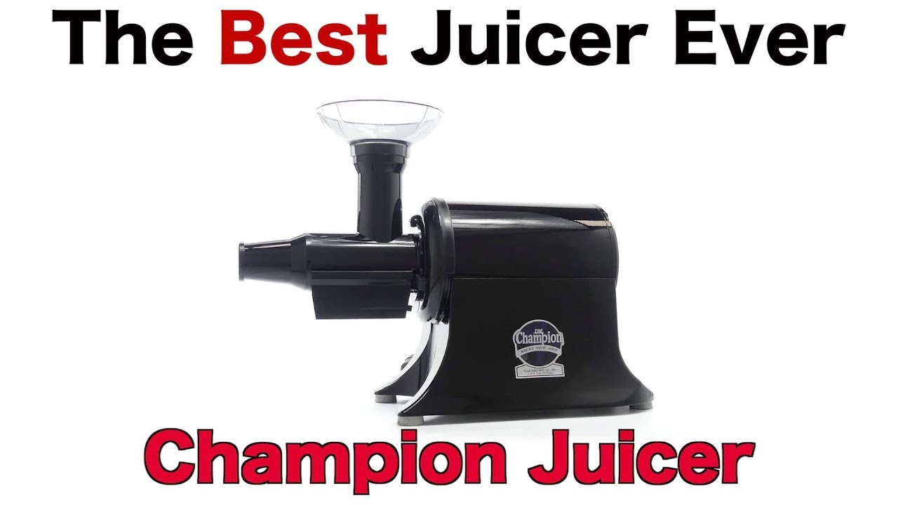 Champion Juicer Review - Full Review Of The Champion Juicer 