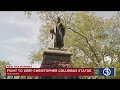 VIDEO: Injunction filed to prevent Columbus statue in New Haven from being taken down
