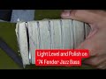 Vintage Bass Restoration | Light Level and Polish on '74 Jazz Bass