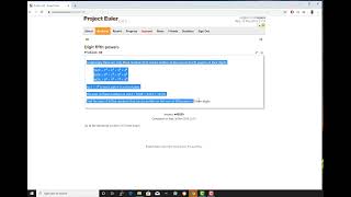 Project Euler Problem#30 Digit fifth powers