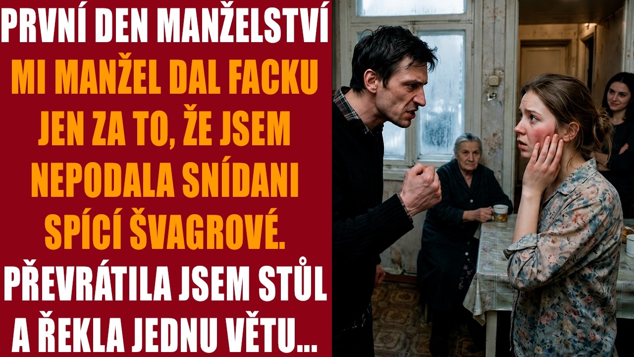 První den po svatbě mě manžel udeřil do obličeje před celou svou rodinou, jen proto, že jsem nepřipravila zvlášť snídani pro jeho rozmazlenou sestru. Stála jsem u dřezu s pálící tváří a místo...