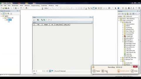 Create Empty Shapefile in ArcMap