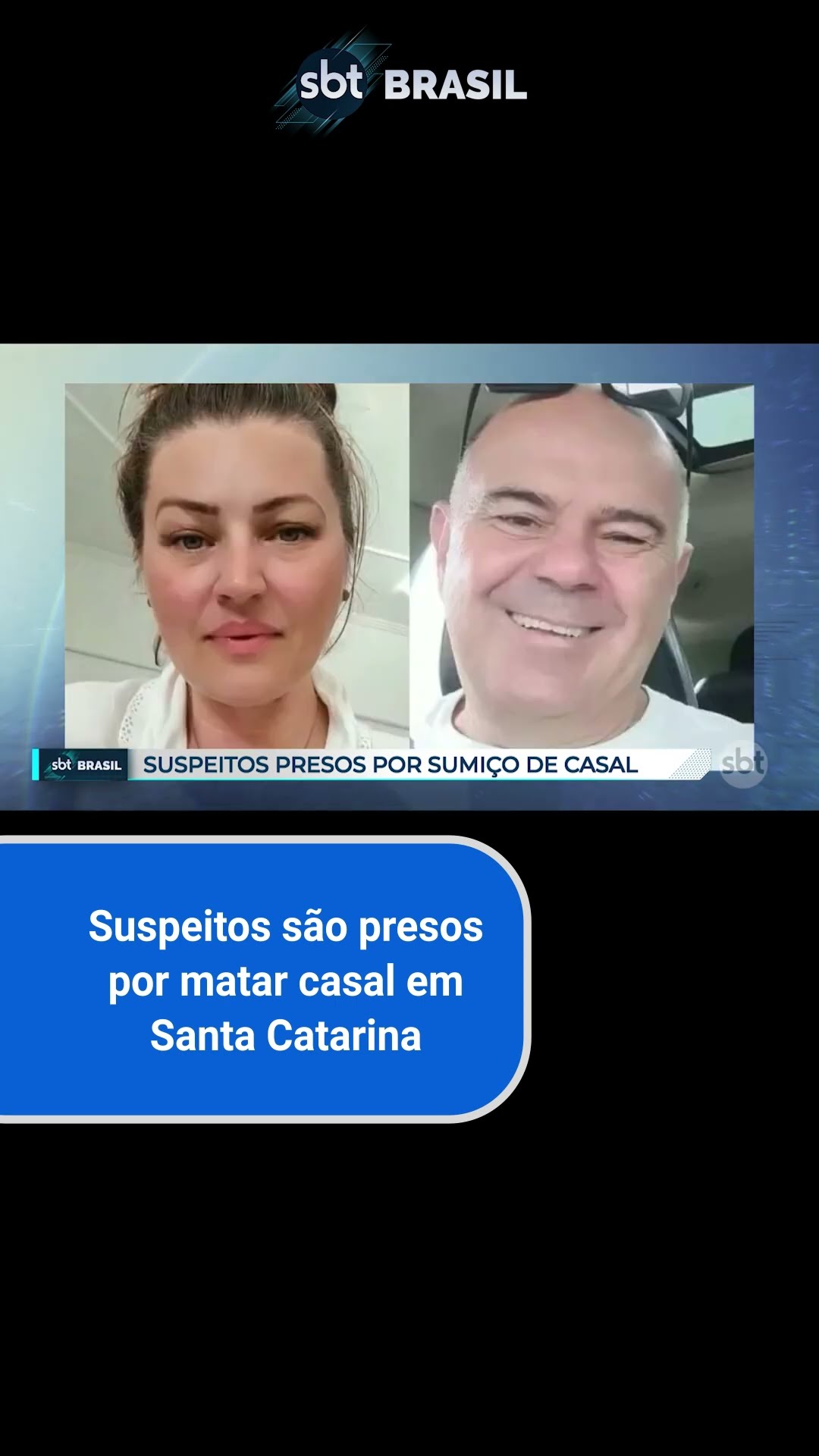 Casal desaparecido em Santa Catarina teria sido morto por disputa de aluguel | SBT Brasil (10/12/24)