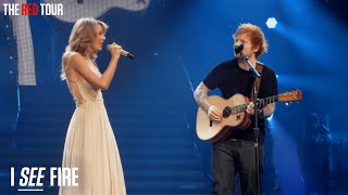 Taylor Swift & Ed Sheeran - I See Fire (Live on the Red Tour)