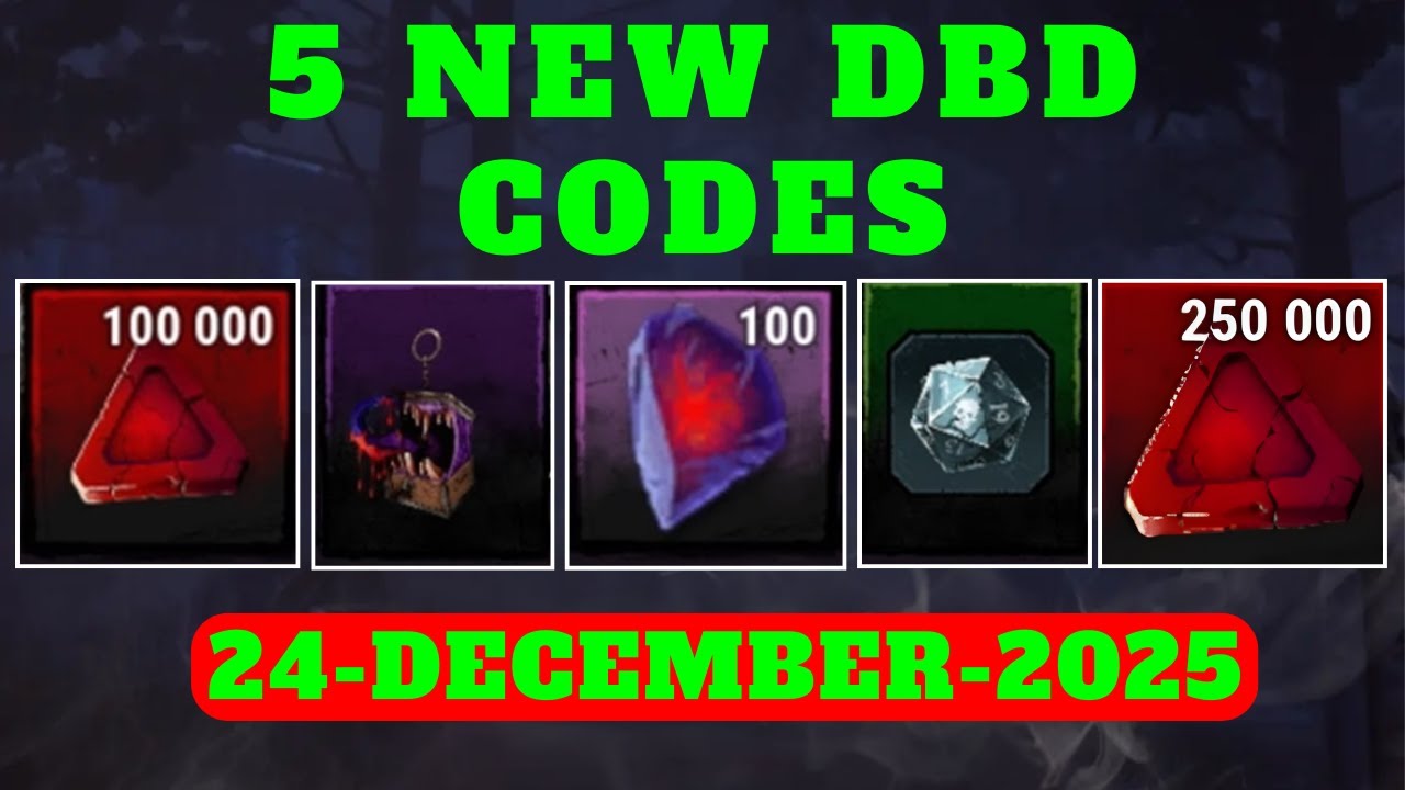 ⚡DECEMBER 2025⚠️ DBD CODES 2025, DEAD BY DAYLIGHT FREE BLOODPOINTS ...
