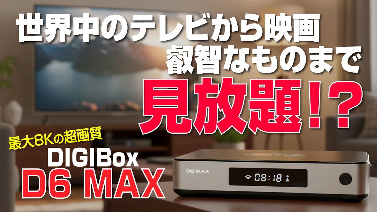 Unboxing] Unlimited viewing of TV, movies, and erotic content from