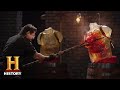 Forged in Fire: The Knightly Poleaxe Tests (Season 5) | History