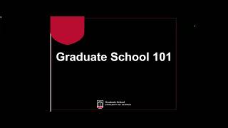 UGA Graduate School 101