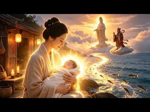 Video Bayi lahir tidak menangis, langit turun keberuntungan, ternyata dia Dewi Laut pelindung semua orang!