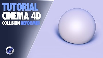 CINEMA 4D COLLISION DEFORMER (TUTORIAL IN C4D)