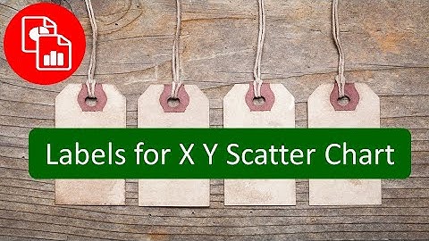Create an X Y Scatter Chart with Data Labels