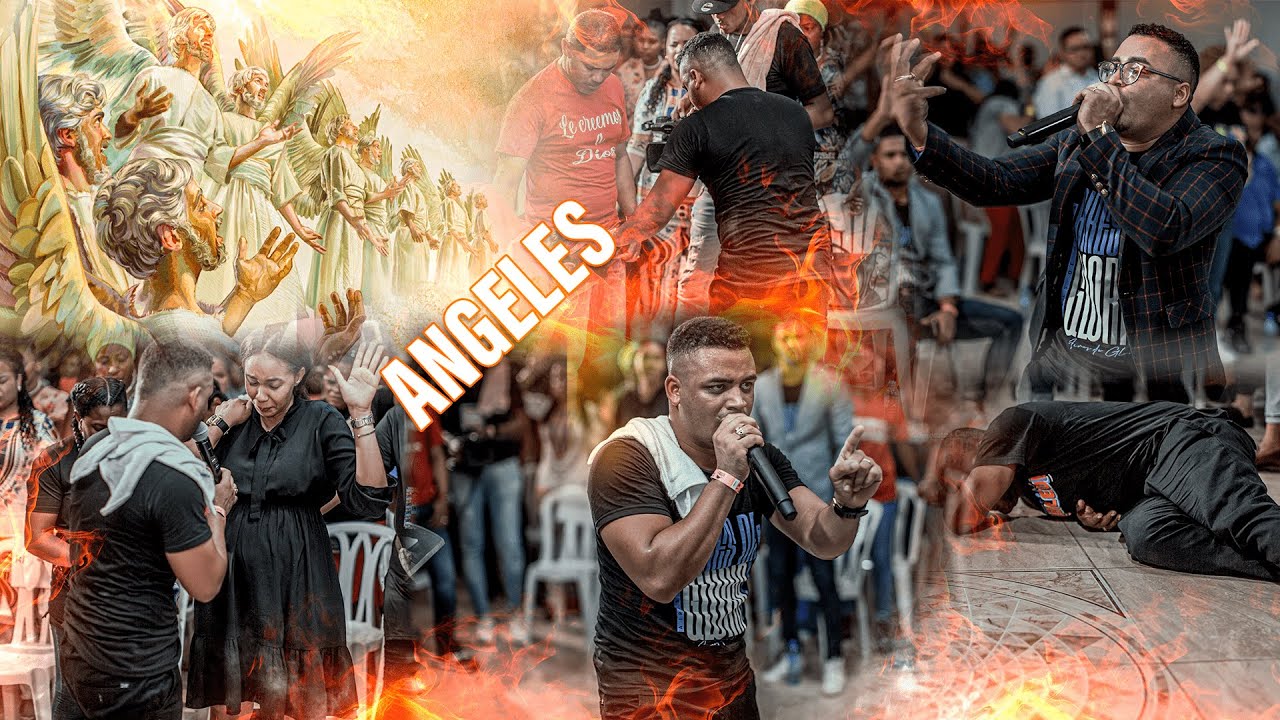 INCREIBLE DESCENDIERON ANGELES MIENTRAS ESTE HOMBRE PREDICABA TIENES QUE VERLO [ Osvaldo Bernard ]