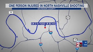 1 injured following shooting in North Nashville