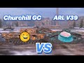 НА ЗАБИВ#53 | Самые УПОРОТЫЕ танки | Churchill GC vs ARL V39 | WoT Blitz | Zlobina Liza