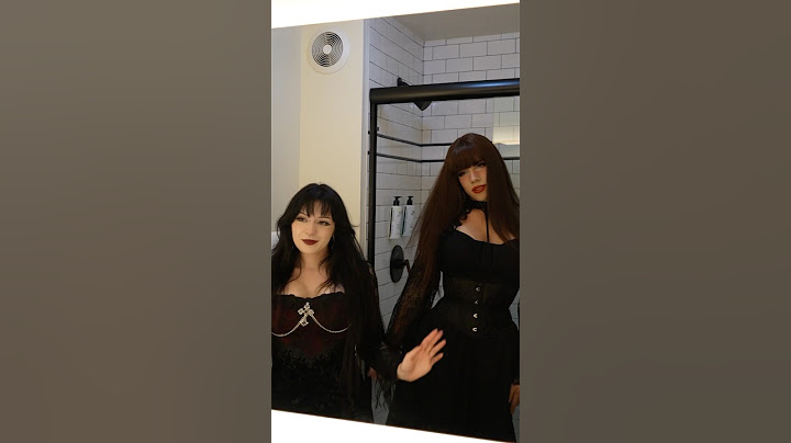 Guy to Goth Girl transformation 😂 @Eaveandthegarden
