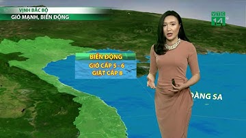 VTC14 | Thời tiết 6h 13/04/2018| Hà Nội khá âm u, nhiều mây, mưa nhỏ, mưa phùn và sương mù trộn lẫn