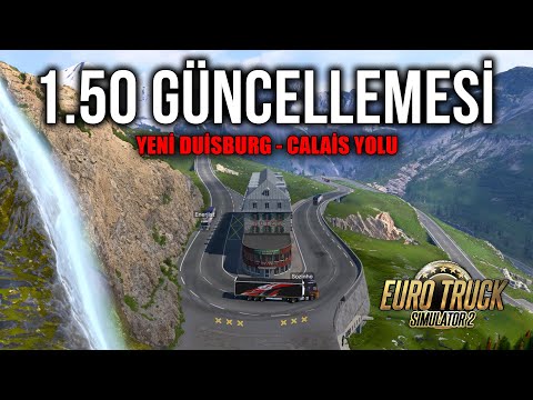 KOŞŞŞ!! ALP DAĞLARI // YENİ GÜNCELLEME GELDİ // ŞERİT TAKİP ASİSTANI | Euro Truck Simulator 2