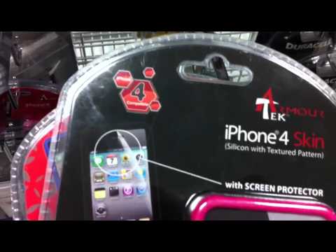 In this clip Big T shows you where to buy cheap iPhone 4 cases and bumpers. It turns out that Ross Stores have and sell good quality iPhone and iPad cases at really great prices. See for yourself how nice and good quality these cases are.