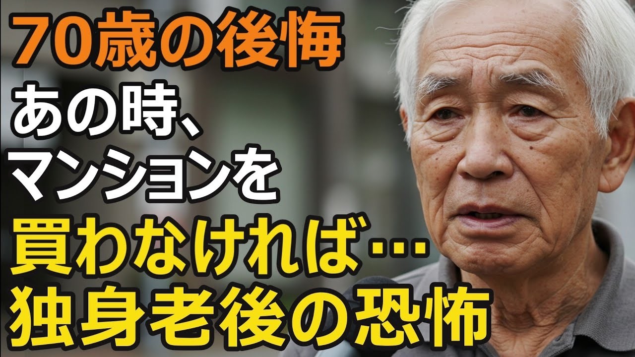 70歳男性、老後資金3000万円あったのに老後破産寸前。「賃貸より得だろう」5年前の判断ミスとは？ 独身老後の現実