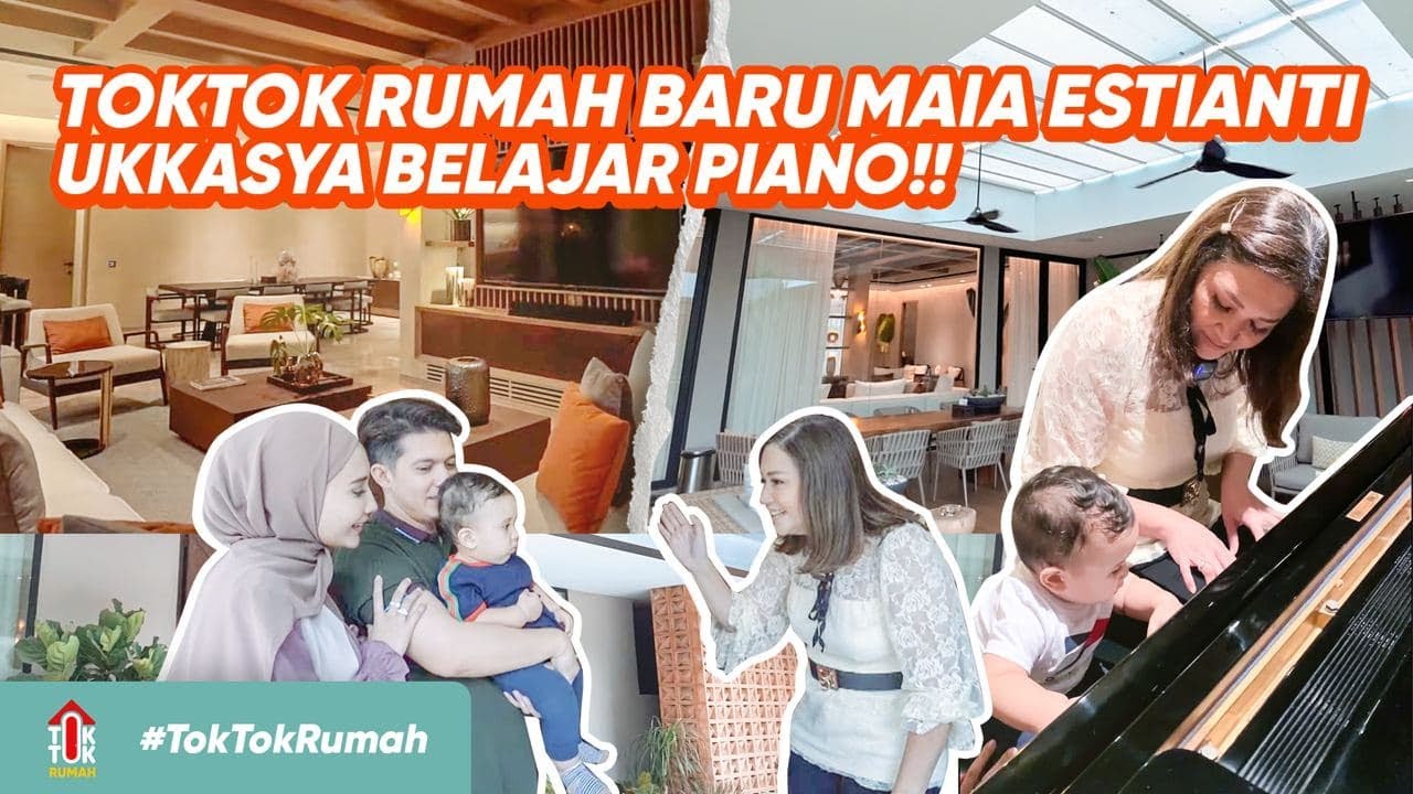ADA PENAMPAKAN !!! KIA IRWAN HOME TOUR RUMAH BARU BUNDA MAIA ESTIANTI !!! | #TokTokRumah