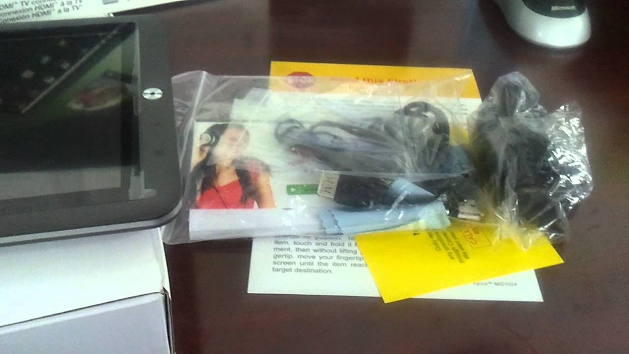 Coby Kyros MID1024-4G Unboxing Video - Tablet in Stock at www.welectronics.com