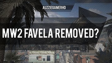 Mw2 Favela Removed? Because of Muslims "How to fix the problem"