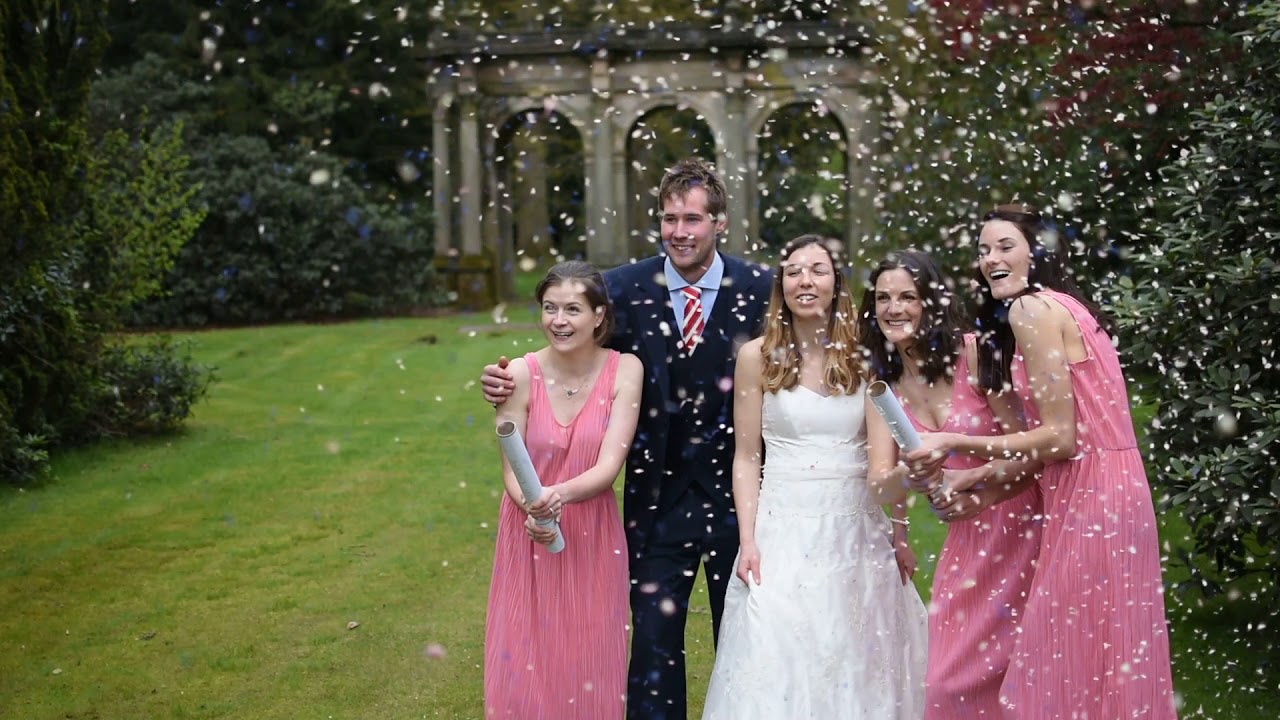 Shropshire Petals Giant Confetti Cannon! YouTube