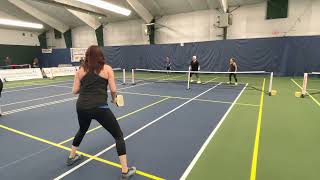 Josh/Christine vs Karen Willmont/ Vito Sarno Round6 Mixed Doubles CT Masters Tourney Saturday 4-9-22