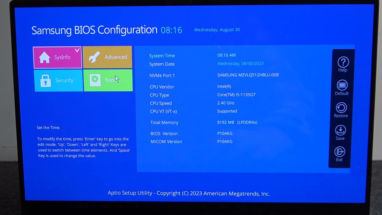 How To Enable & Disable Secure Boot on Samsung Galaxy Book Pro