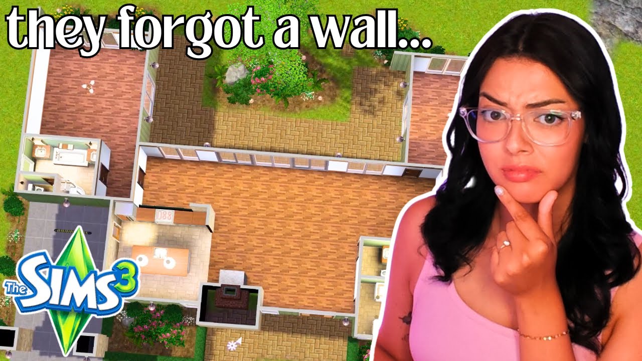 RENOVATING an UGLY BASE GAME HOUSE in SIMS 3