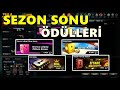 REKABET SEZON SONU VERİLEN ÖDÜLLERİ AÇTIM